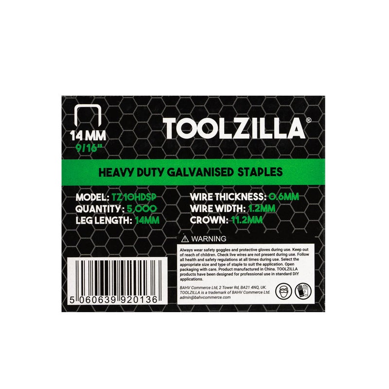 TOOLZILLA Staple Assortment Pack, 4,400 Pieces, Variety for Staple Gun and Stapler, Including Narrow Crown and Round Crown for Every Job, Replacement for Home DIY - Image 2
